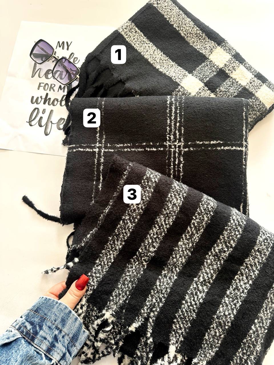 شال موهر ریشه فیتیله ای