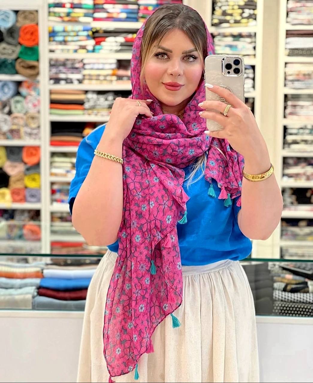 شال نخی تی آر اف