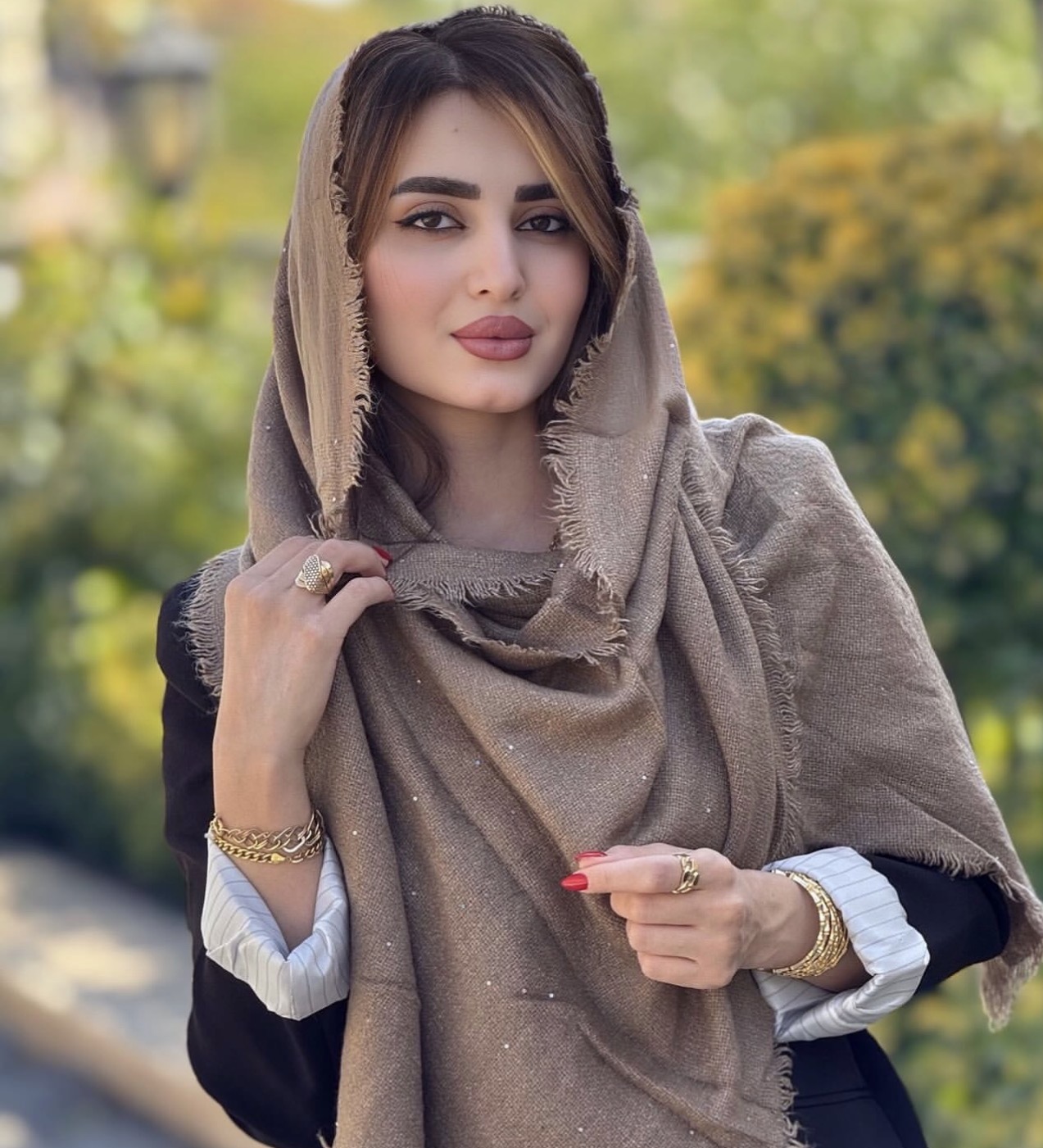 شال بوکله پولکی