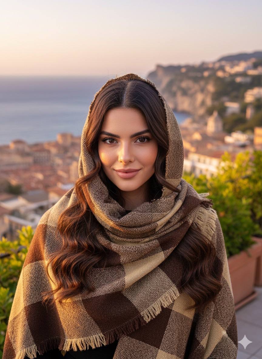 شال موهر طرح باربری