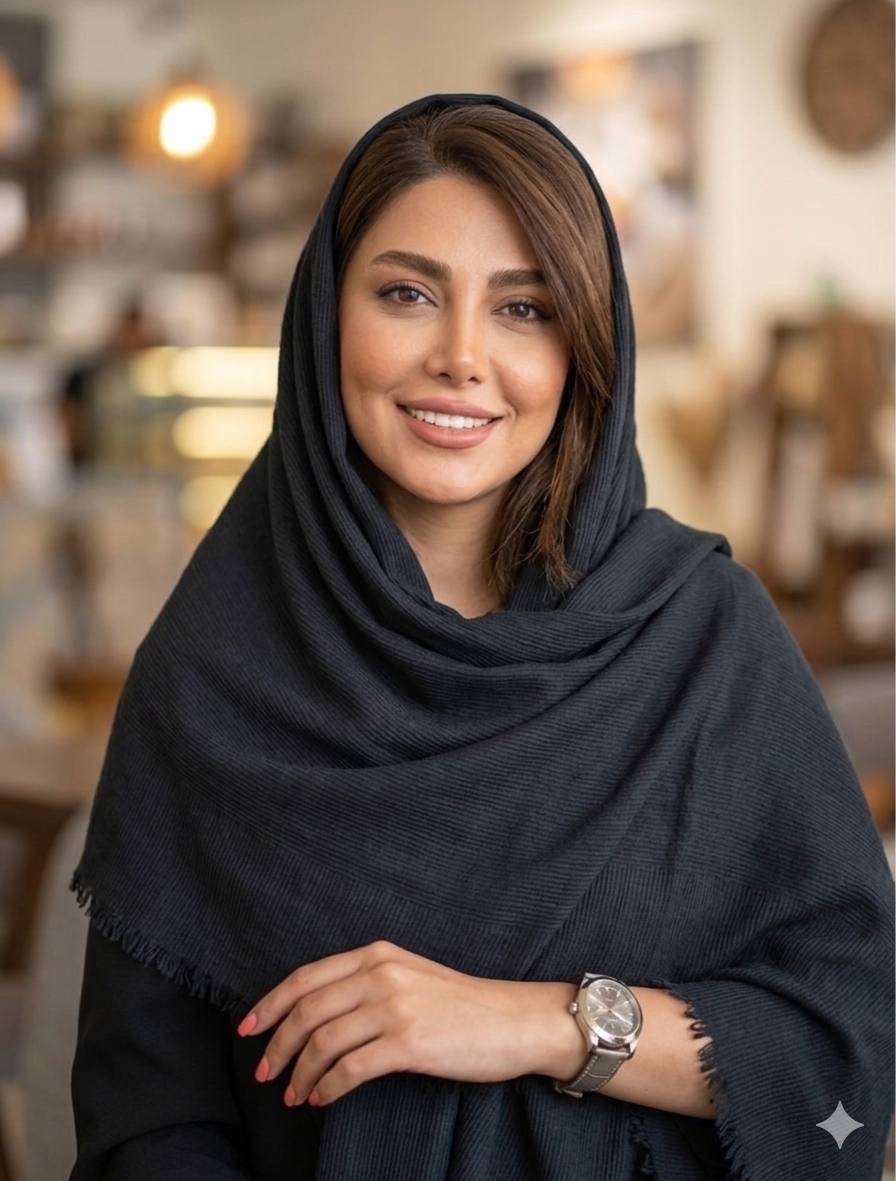شال کنفی دور ریش وارداتی