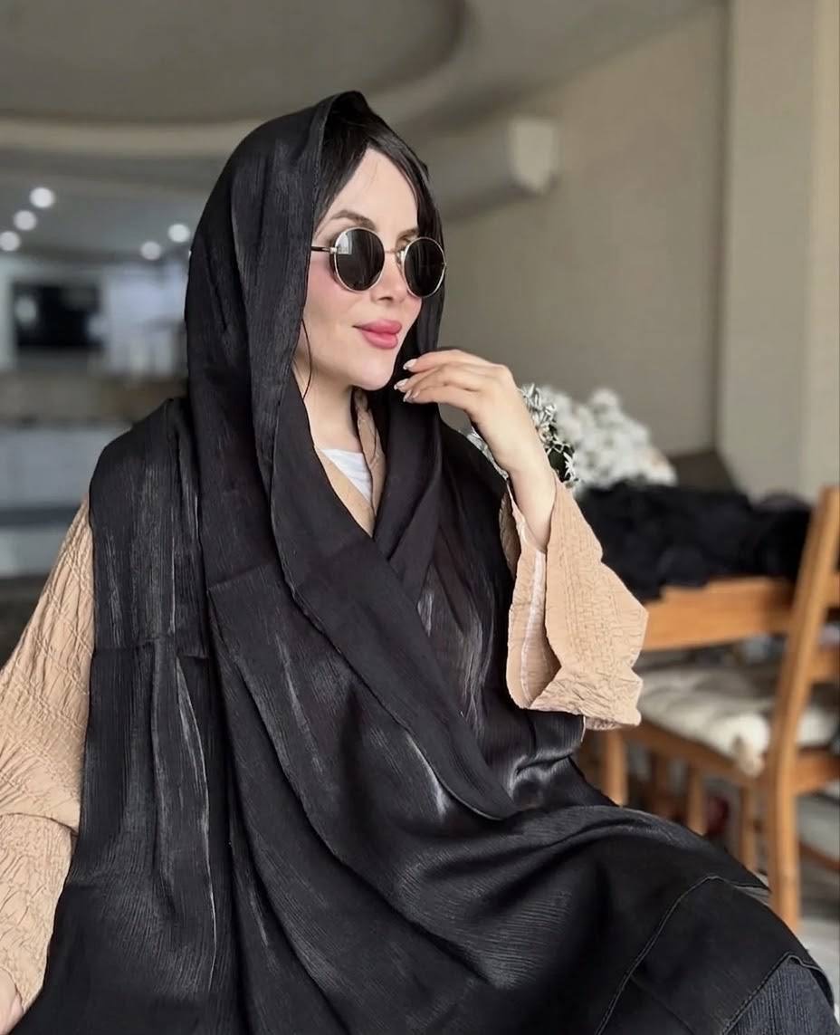 شال مشکی ژان ژان وارداتی