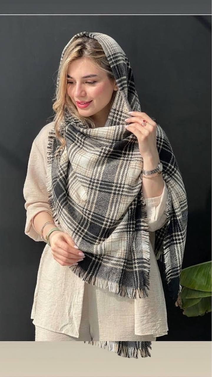 شال موهر باربری وارداتی کالکشن پاییز